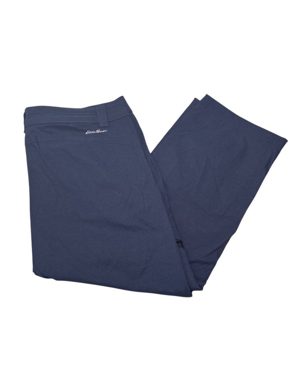 Eddie Bauer Rainier Capri Pants Womens Size 8 Blue NEW
